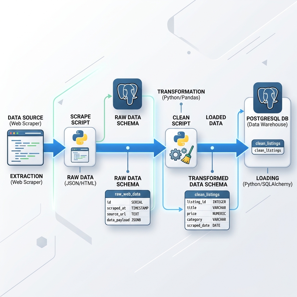 Automated ETL Pipeline Mockup
